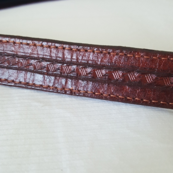 Hand tooled leather purse - Picture 4 of 8